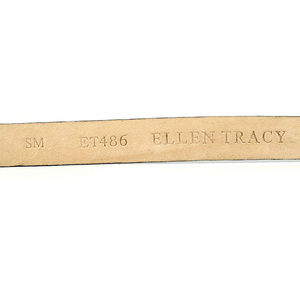 Ellen Tracy Accessories - ELLEN TRACY Italian Leather Snakeskin Skinny Belt Ellen Tracy Accessories - ELLEN TRACY Italian Leather Snakeskin Skinny Belt